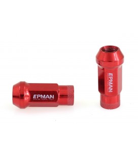 Wheel Nuts EPMAN JDM M12x1.25 Red