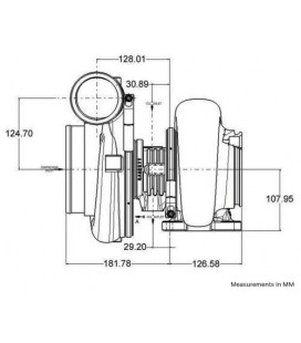 Garrett GTX5533R GEN II Turbocharger Super Core (851285-5005S)
