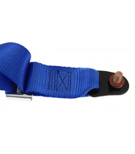 Racing seat belts 4p 2" Blue - Pro Sport