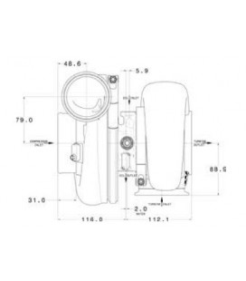 Garrett G30-660 Turbocharger (880697-5002S )