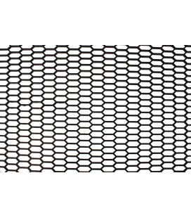 PU mesh grill HONEY COMB BLACK 120 * 40cm