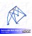 Roll Bar AUDI A3 / S3 (8V) 4-doors Sedan Quattro REMOVABLE REAR CAGE V2