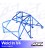 Roll Cage AUDI A3 / S3 (8P) 3-doors Hatchback Quattro WELD IN V4