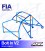 Roll Cage AUDI Quattro S1 (B2 Typ85) 2-doors Coupe Quattro BOLT IN V2