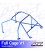 Roll Cage BMW (E30) 3-Series 2-doors Coupe RWD FULL CAGE V1