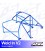 Roll Cage BMW (E46) 3-Series 3-doors Compact RWD WELD IN V2