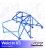Roll Cage SEAT Ibiza (6J) 3-doors Hatchback WELD IN V3