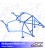 Roll Cage SEAT Leon (1M) 5-doors Hatchback MULTIPOINT WELD IN V1