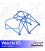 Roll Cage VOLVO 245 5-door Wagon WELD IN V3
