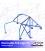 Roll Cage VW Beetle (Mk1) 2-doors Hatchback REMOVABLE FULL CAGE V3