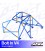 Roll Cage VW Scirocco (Mk3) 3-doors Hatchback BOLT IN V4