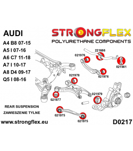 021977B: Rear lower arm – front bush