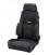 Recaro Racing Seat Orthopaed Artista black / Leather black
