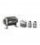 DeatschWerks Universal in-line fuel filter 100 micron AN10 70mm