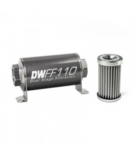 DeatschWerks Universal in-line fuel filter 5 micron 110mm