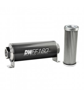 DeatschWerks Universal in-line fuel filter 5 micron 160mm