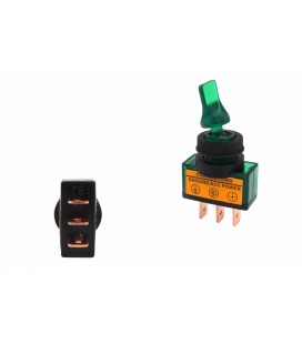 Switch Toggle Led Green