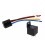 Universal relay 40A with socket