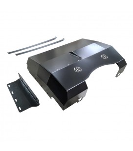 Jeep Wj 99-04 fuel tank cover black