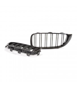Kidney grill double slat black glossy suitable for BMW F32/F33/F36, 4 Series from year. 2013-