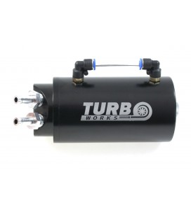 Oil catch tank 0.7L 15mm TurboWorks Black