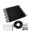 Power steering, transmision cooler TurboWorks 10-rows Black