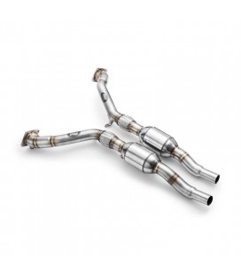 Downpipe AUDI A6, S4, RS4 B5 2.7 T S6, Allroad C5 2.7 T + CAT Euro 4