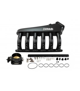 Intake manifold BMW E34 E36 M50 with throttle body and fuel rail