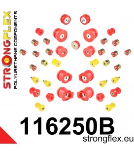 116250B: Full suspension polyurethane bush kit