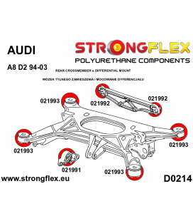 026244A: Full suspension polyurethane bush kit SPORT