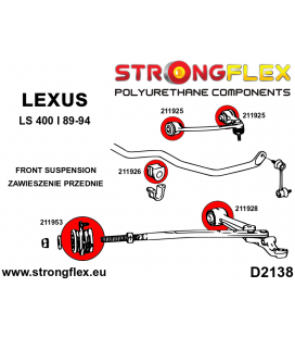 216257B: Full Suspension bush kit