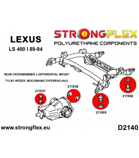 216257B: Full Suspension bush kit