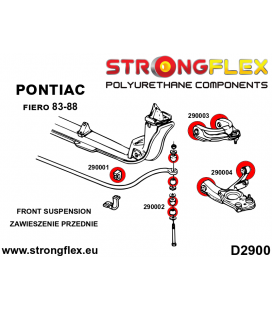 290004A: Front lower arm bush SPORT