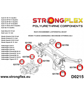 021788B: Rear differential – rear bush