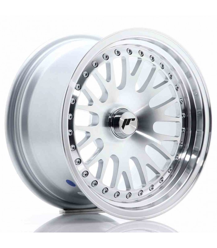 JR Wheels JR10 15x8 ET20 Blank Silver Machined Face