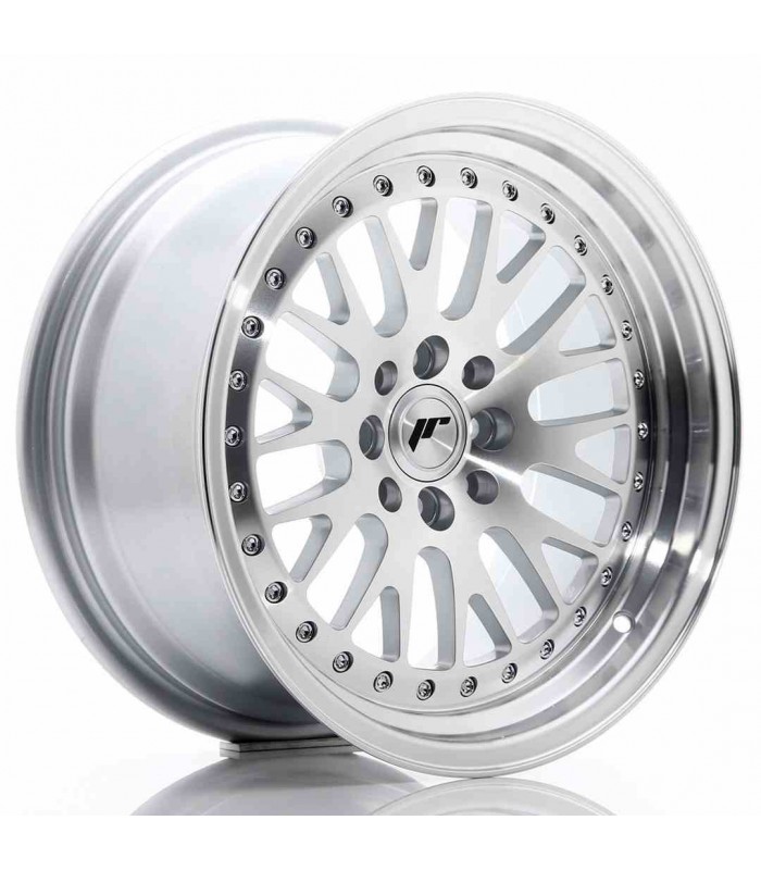 JR Wheels JR10 16x8 ET20 4x100/108 Silver Machined Face