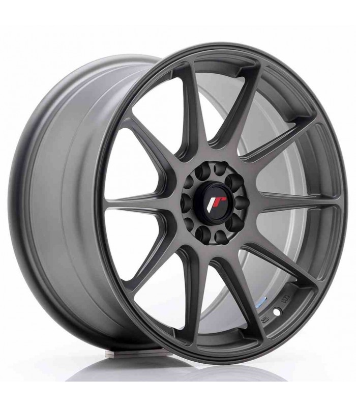 JR Wheels JR11 17x8,25 ET35 5x112/114,3 Matt Gun Metal