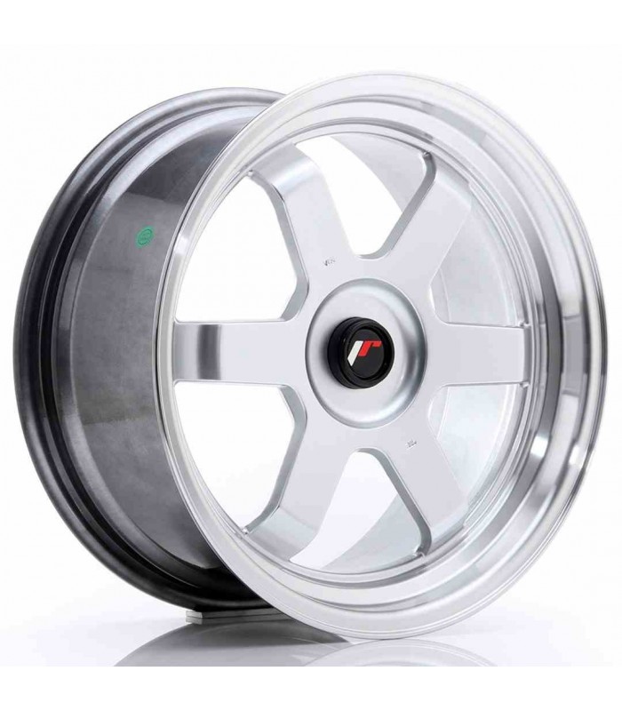 JR Wheels JR12 17x8 ET35 Blank Hyper Silver