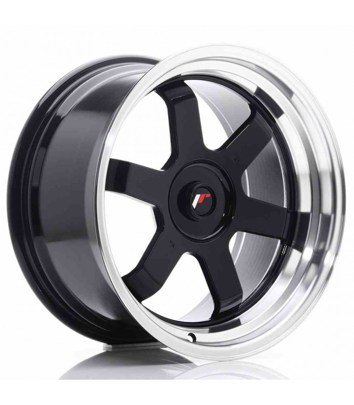 JR Wheels JR12 17x9 ET25 Blank Gloss Black