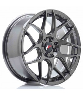 JR Wheels JR18 17x8 ET25 4x100/108 Hyper Gray