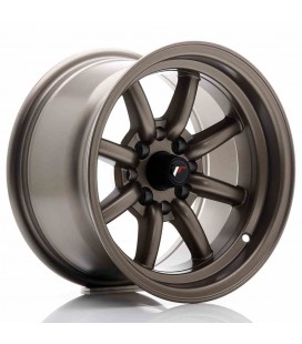 JR Wheels JR19 14x8 ET-13 4x100/114 Matt Bronze