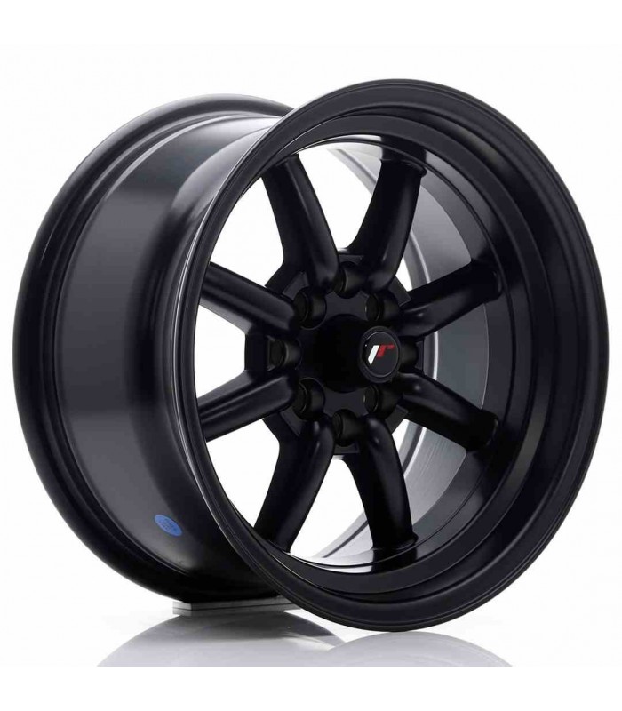 JR Wheels JR19 15x8 ET0 4x100/114 Matt Black