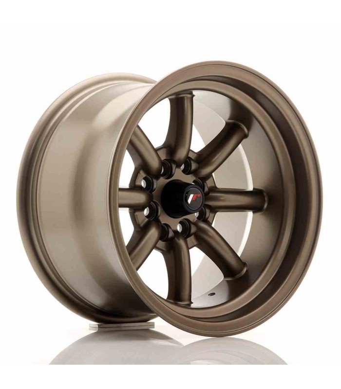 JR Wheels JR19 15x9 ET-13 4x100/108 Matt Bronze