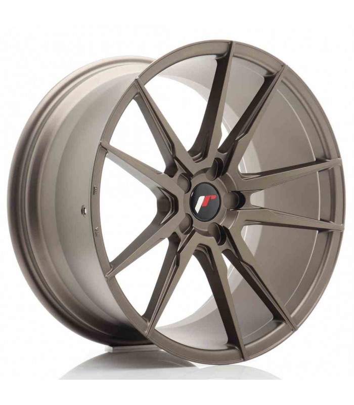 JR Wheels JR21 20x10 ET20-40 5H BLANK Matt Bronze