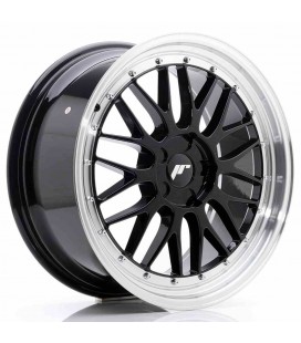 JR Wheels JR23 19x8,5 ET20-50 5H BLANK Gloss Black w/Machined Lip