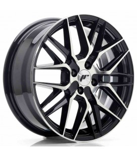 JR Wheels JR28 17x7 ET40 4x100 Gloss Black Machined Face