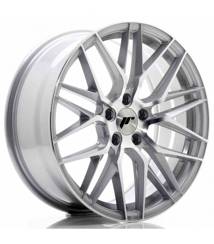 JR Wheels JR28 18x7,5 ET40 5x114,3 Silver Machined Face