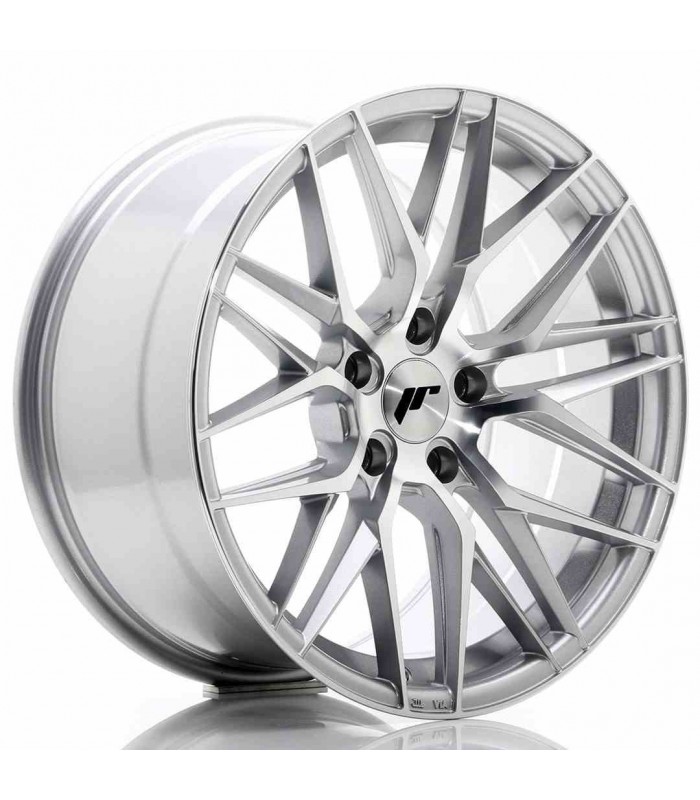 JR Wheels JR28 18x9,5 ET35 5x120 Silver Machined Face