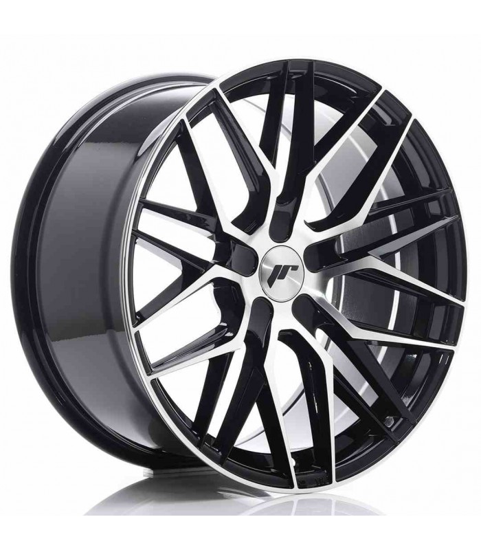 JR Wheels JR28 19x9,5 ET20-40 5H BLANK Gloss Black Machined Face