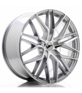 JR Wheels JR28 22x9 ET30-45 5H BLANK Silver Machined Face